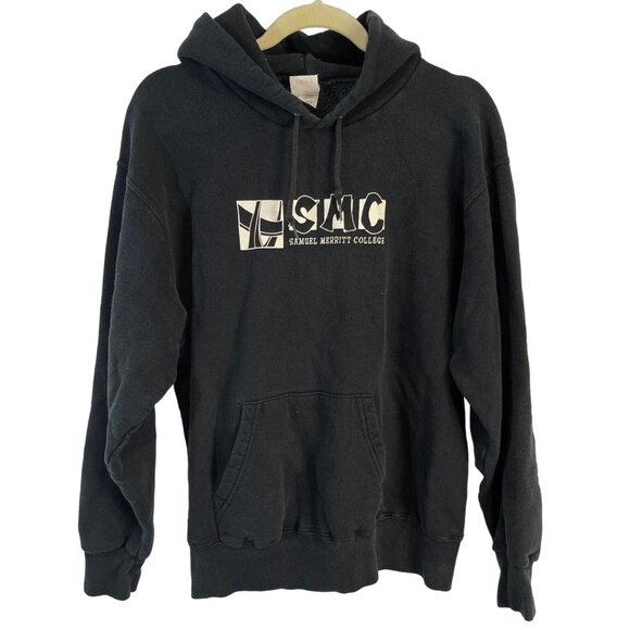 Fruit of the loom sweatshirt hoodie SMC Samuel Merritt College kangaroo READ - Picture 1 of 6